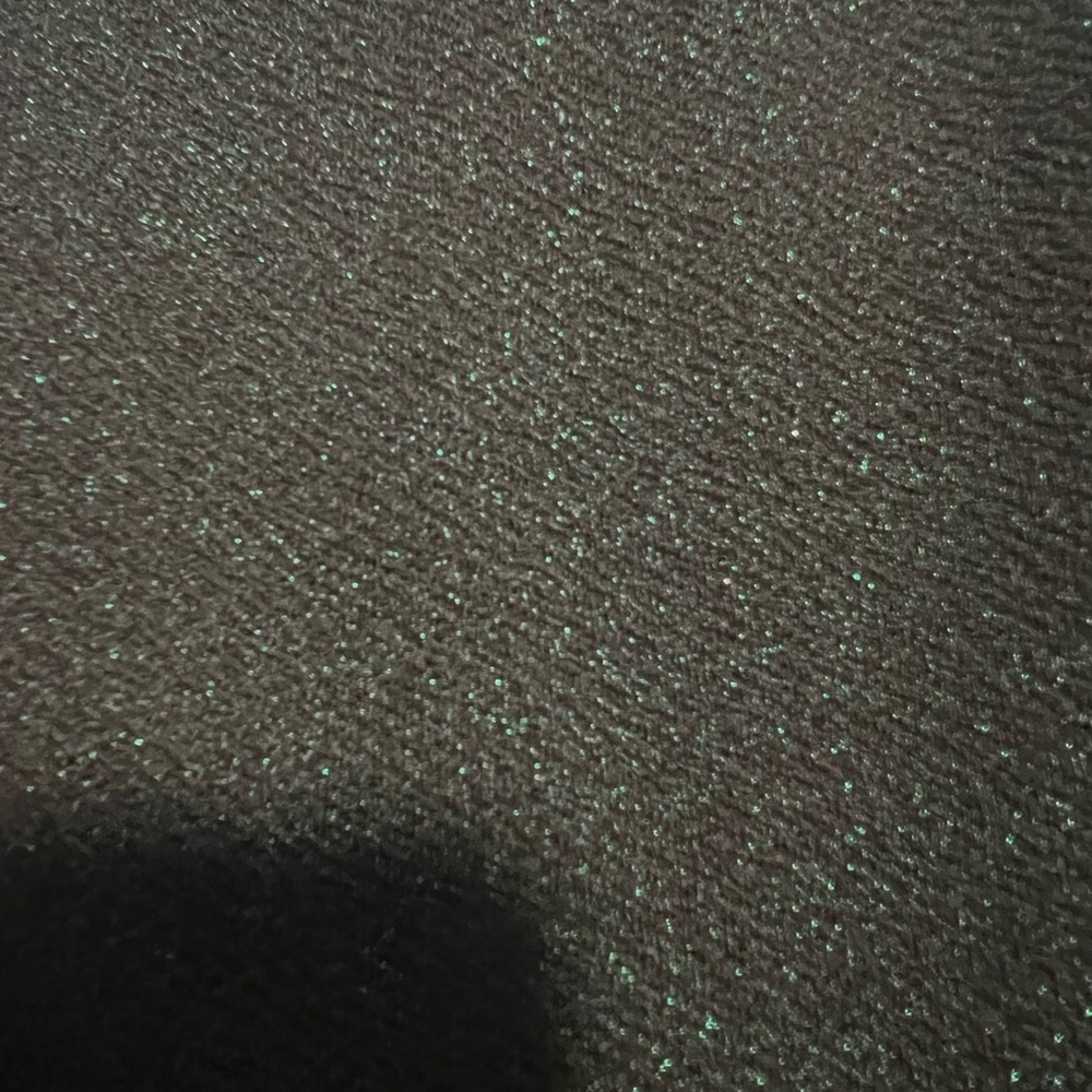 Charlotte Russe Black and Emerald Sparkle Skater Dress - Picture 4 of 7